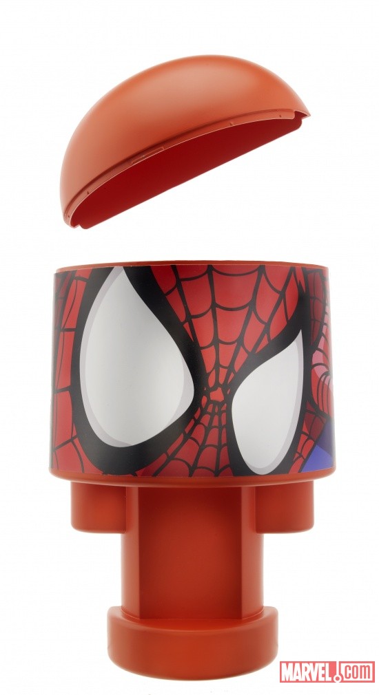 Bonka Zonks Spider-Man head quarters