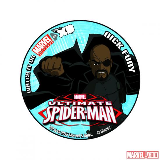 Ultimate Spider-Man San Diego Comic-Con exclusive button