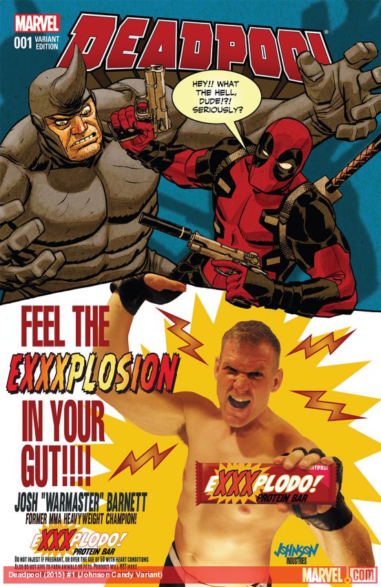 Deadpool (2015) #1 (Johnson Candy Variant)