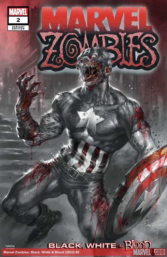Marvel Zombies: Black, White & Blood (2023) #2 (Variant)