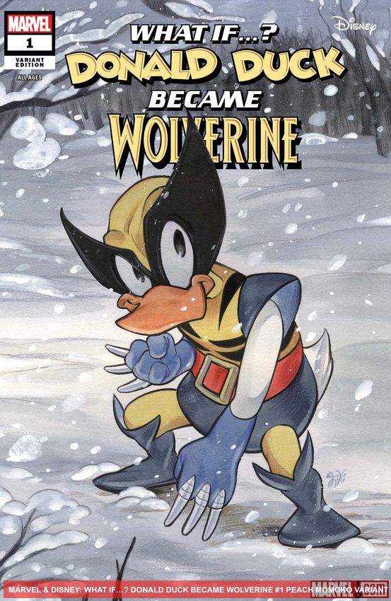MARVEL & DISNEY: WHAT IF...? DONALD DUCK BECAME WOLVERINE #1 (2024) #1 (Variant)