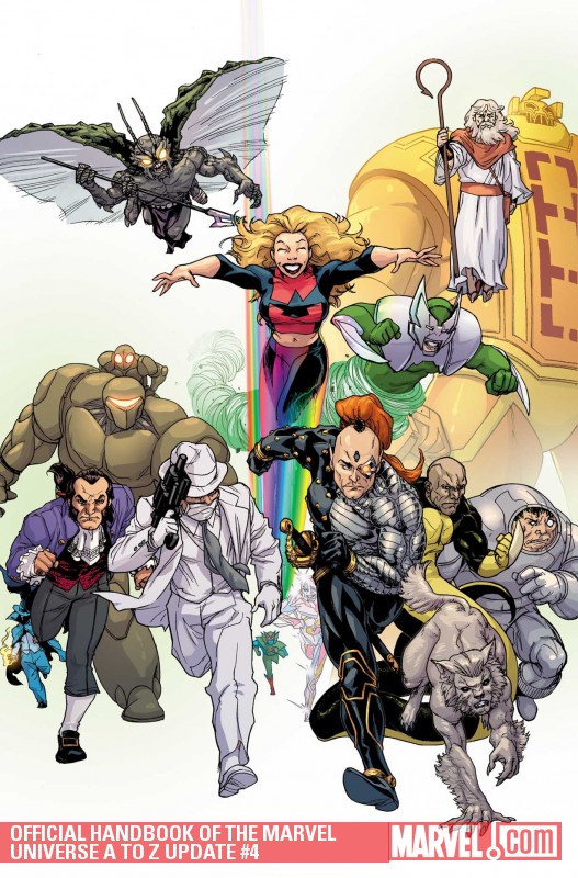 Official Handbook of the Marvel Universe a to Z Update (2010) #4