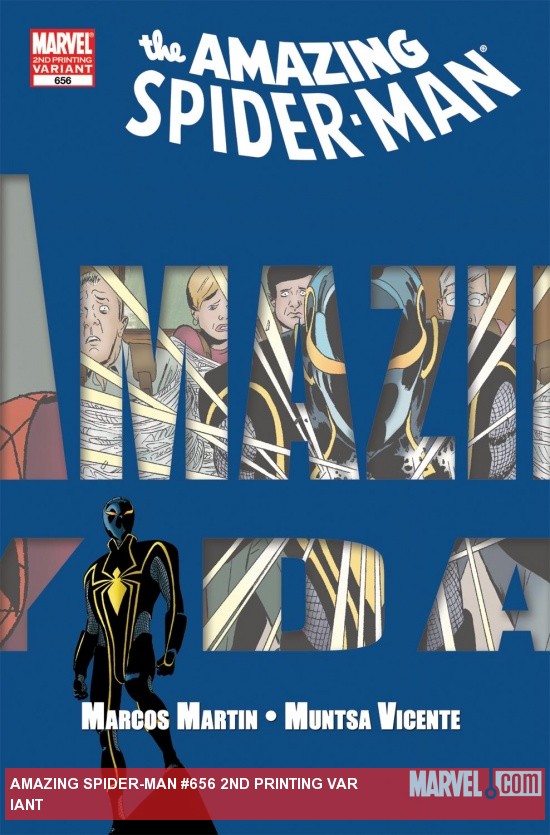 Amazing Spider-Man (1999) #656, 2nd Printing Variant  