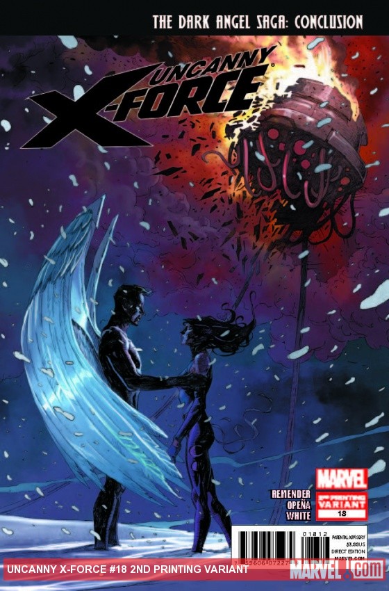 Uncanny X-Force (2010) #18 (2nd Printing Variant)