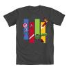 "Avengers" by Phillip Giarusso shirt design for Mighty Fine 