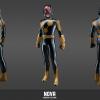Nova character model from Marvel Heroes