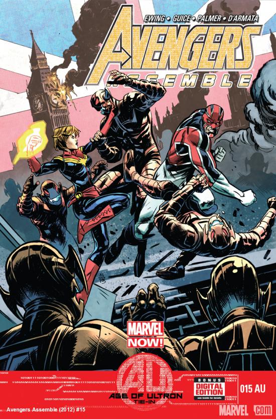 AVENGERS ASSEMBLE 15AU (NOW, WITH DIGITAL CODE)
