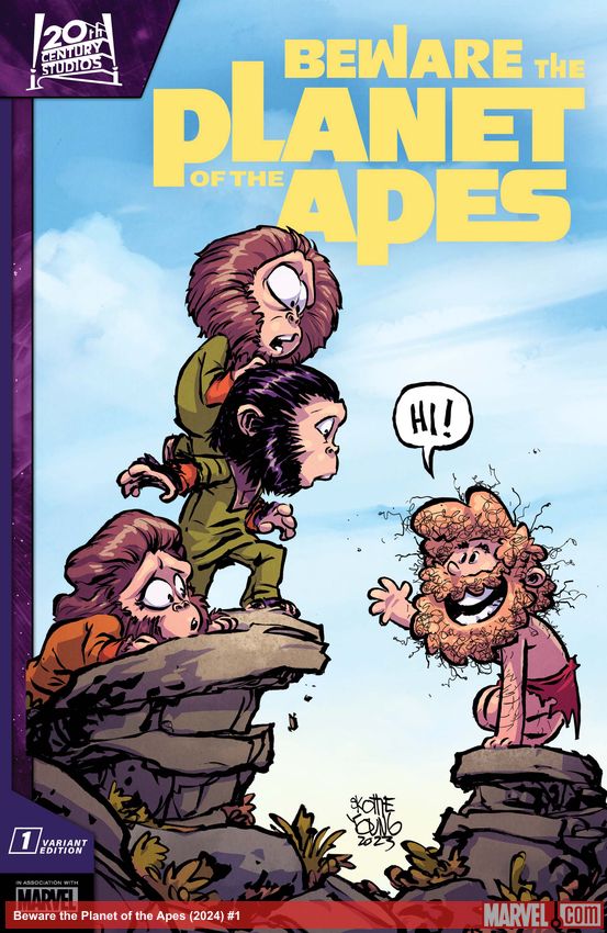 Beware the Planet of the Apes (2024) #1 (Variant)