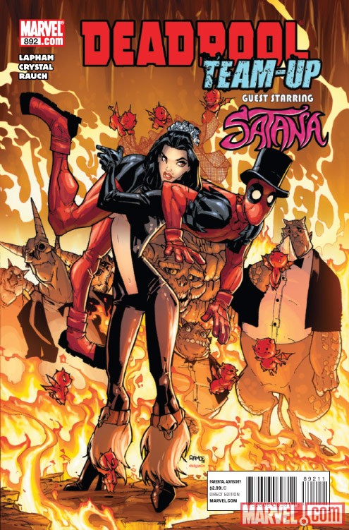 DEADPOOL TEAM-UP #892 cover by Humberto Ramos
