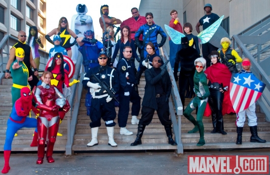 Dragon*Con 2010: Marvel Universe Shoot, Avengers