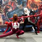 NYCC 2012: Cosplayers on the Marvel Stage for the Costoberfest Photo Op