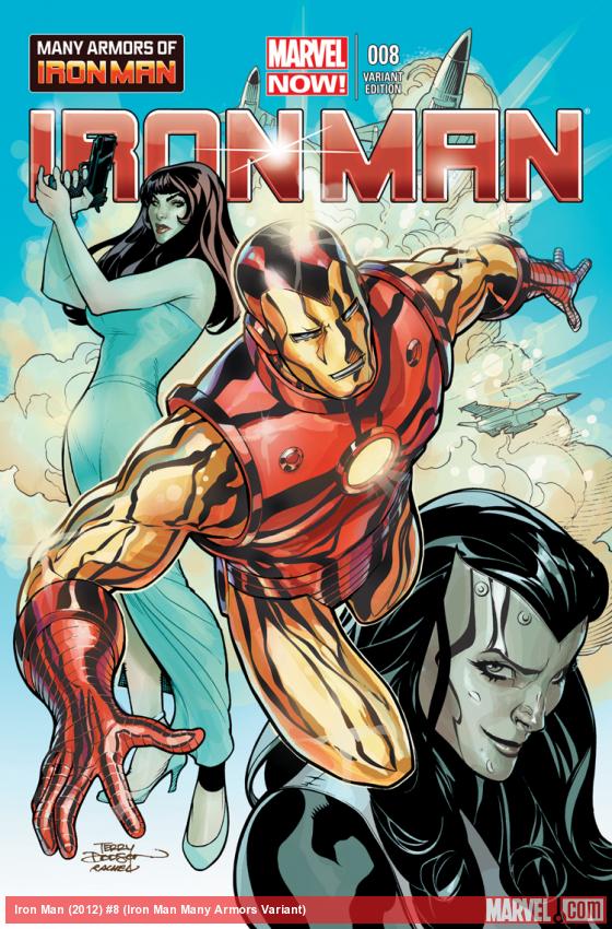 Iron Man (2012) #8 (Iron Man Many Armors Variant)