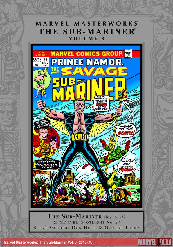 Marvel Masterworks: The Sub-Mariner Vol. 8 (Trade Paperback)