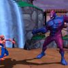 Spider-Man battles an enemy.