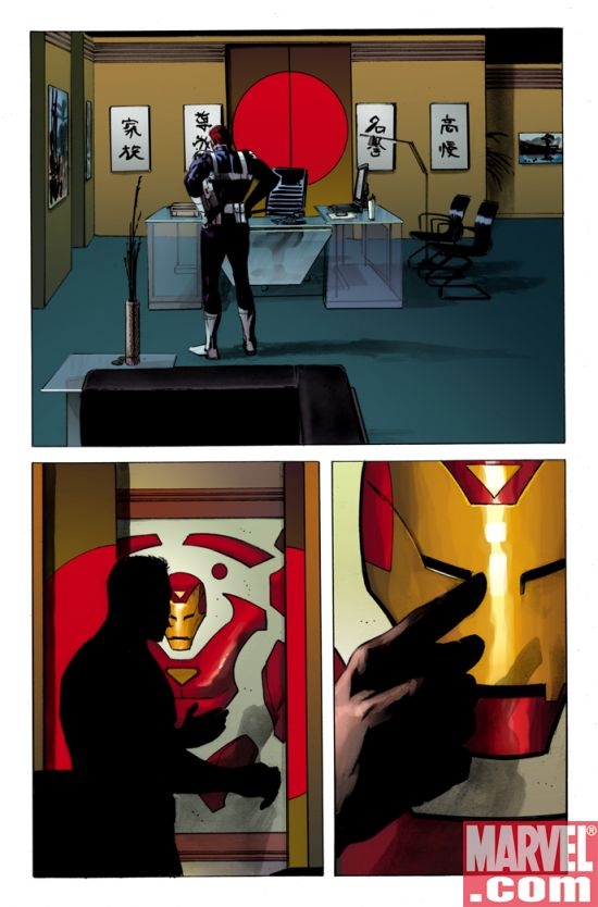 Iron Man #20 interior art