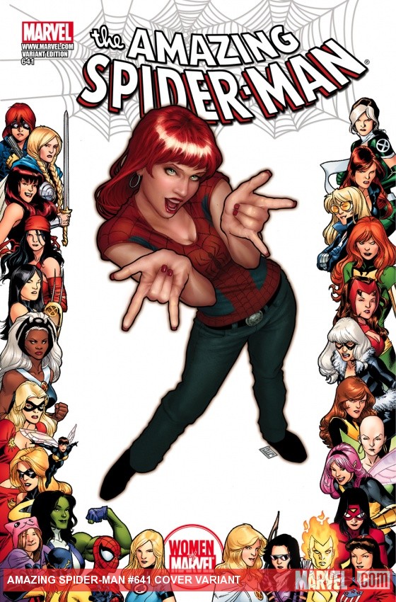 Amazing Spider-Man (1999) #641 (Women of Marvel Frame Variant)