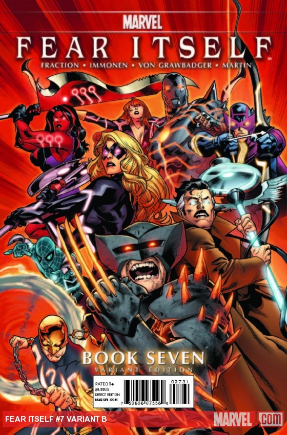 Fear Itself (2010) #7 (Variant B)
