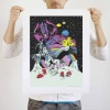 Mighty Fine: Dinner for Galactus art print