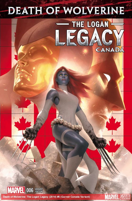 Death of Wolverine: The Logan Legacy (2014) #6 (Garner Canada Variant)