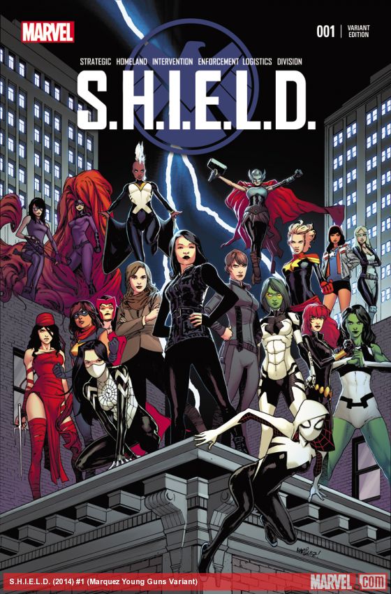 S.H.I.E.L.D. (2014) #1 (Marquez Young Guns Variant)