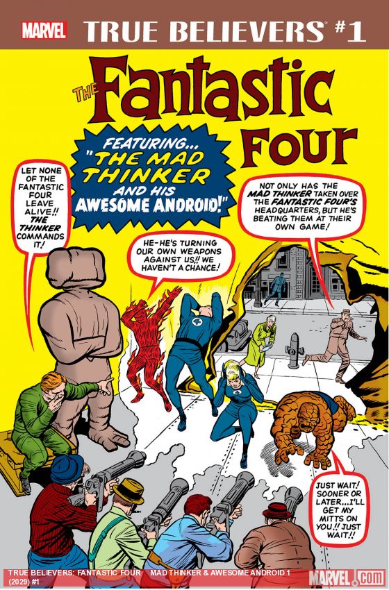 True Believers: Fantastic Four - Mad Thinker & Awesome Android (2018)