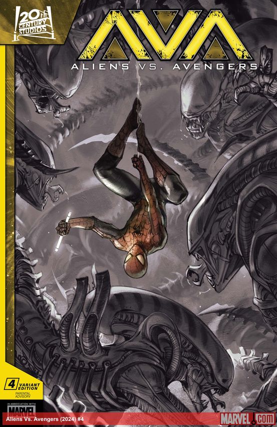 Aliens Vs. Avengers (2024) #4 (Variant)