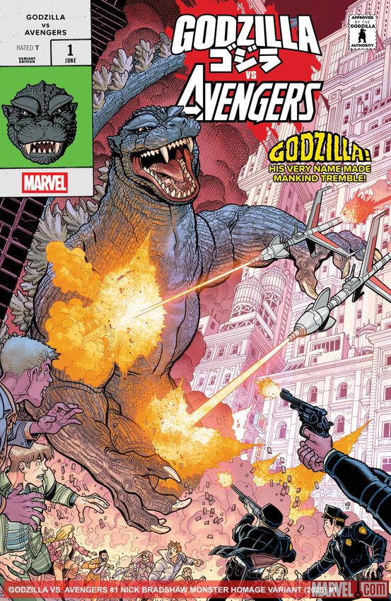 GODZILLA VS. AVENGERS (2025) #1 (Variant)