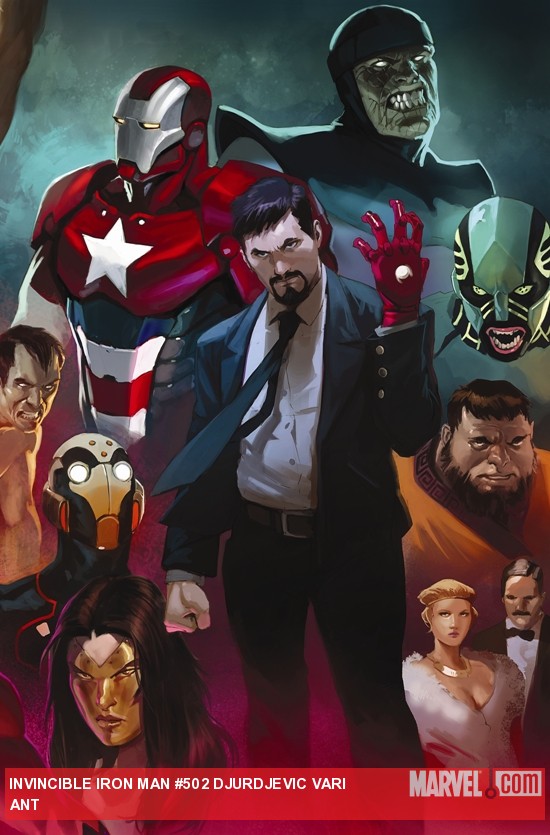 Invincible Iron Man (2008) #502 (Djurdjevic Variant)