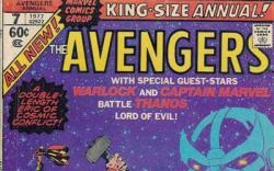 Avengers Annual (1967) #7 cover