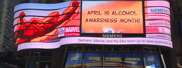 Marvel Helps Battle Underage Drinking