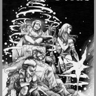 Merry X-Mas 2011 card from Bong Dazo