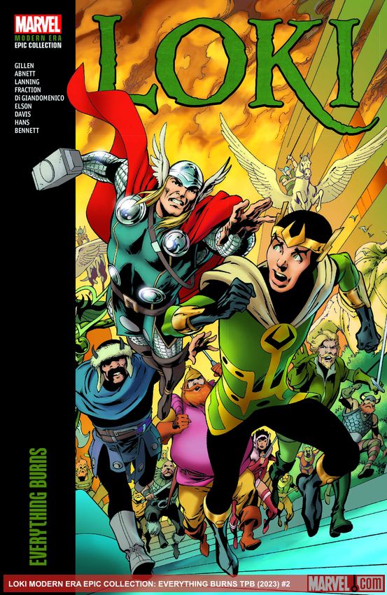 Loki Modern Era Epic Collection: Everything Burns (Trade Paperback)