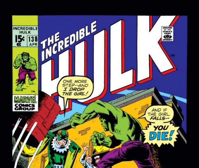 INCREDIBLE HULK #138 COVER