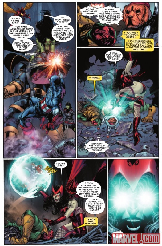THE THANOS IMPERATIVE #5 preview page by Miguel Sepulveda
