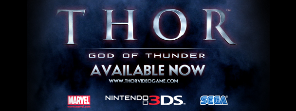 Thor: God of Thunder Available on Nintendo 3DS