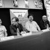 Avengers Vs X-Men Creators at Signing Table at Release Party at Midtown Comics
