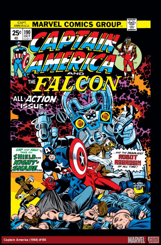 Captain America (1968) #190 Cover