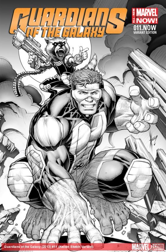 Guardians of the Galaxy (2013) #11 (Keown Sketch Variant)