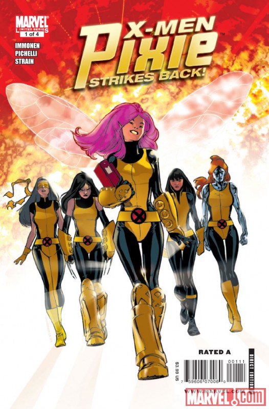 X-MEN: PIXIE STRIKES BACK #1 Cover By Stuart Immonen