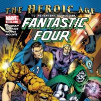 Fantastic Four #582 cover by Alan Davis