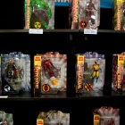 Marvel Select Figures on shelf from Diamond Select at Toy Fair 2011