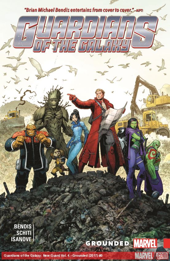 GUARDIANS OF THE GALAXY: NEW GUARD VOL. 4 - GROUNDED (Trade Paperback)