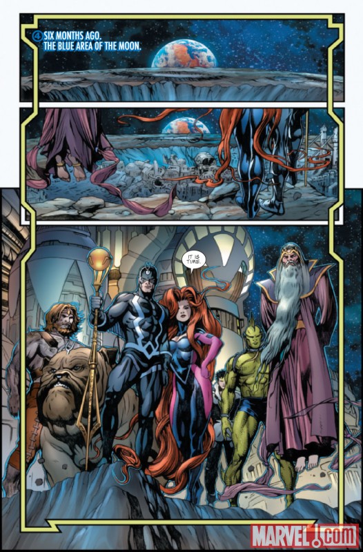 FANTASTIC FOUR #577 Art by Dale Eaglesham