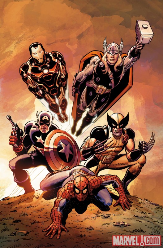 Image Featuring Thor, Wolverine, The Winter Soldier, Avengers