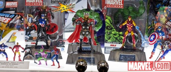 New York Comic Con 2011: Marvel Hasbro Figures