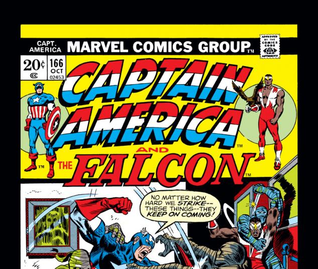 Captain America (1968) #166 Cover