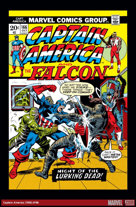 Captain America (1968) #166 Cover