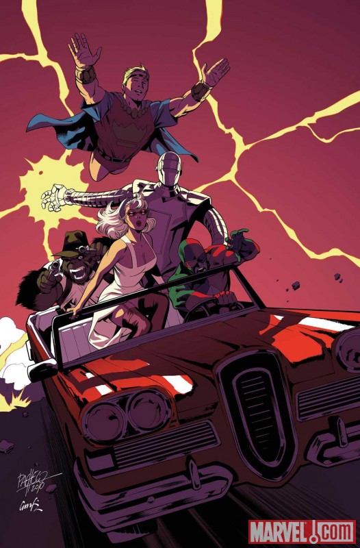 Image Featuring Human Robot, Gorilla Man, Venus (Siren), Agents of Atlas