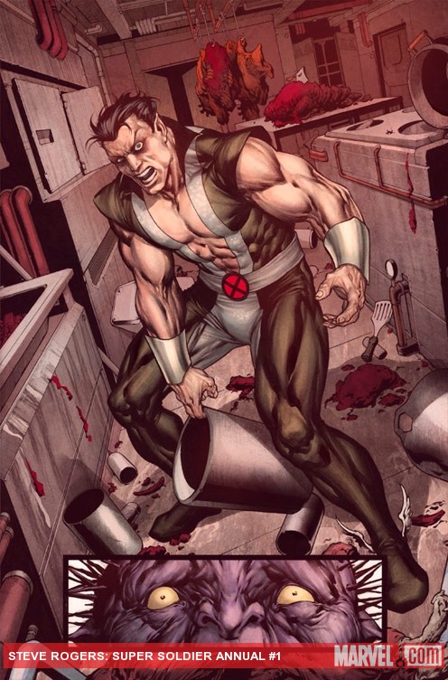 Steve Rogers: Super-Soldier Annual #1 preview art by Ibraim Roberson