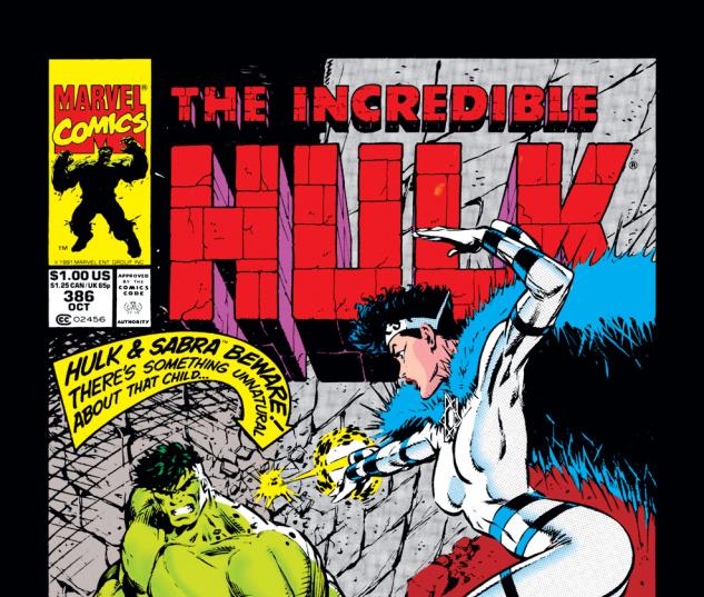 Incredible Hulk (1962) #386 Cover